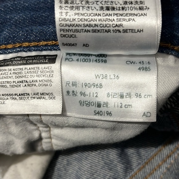 Levi’s 501 Jeans Size 38 - Picture 7 of 9